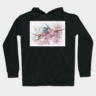 Tree Swallow Watercolor Hoodie